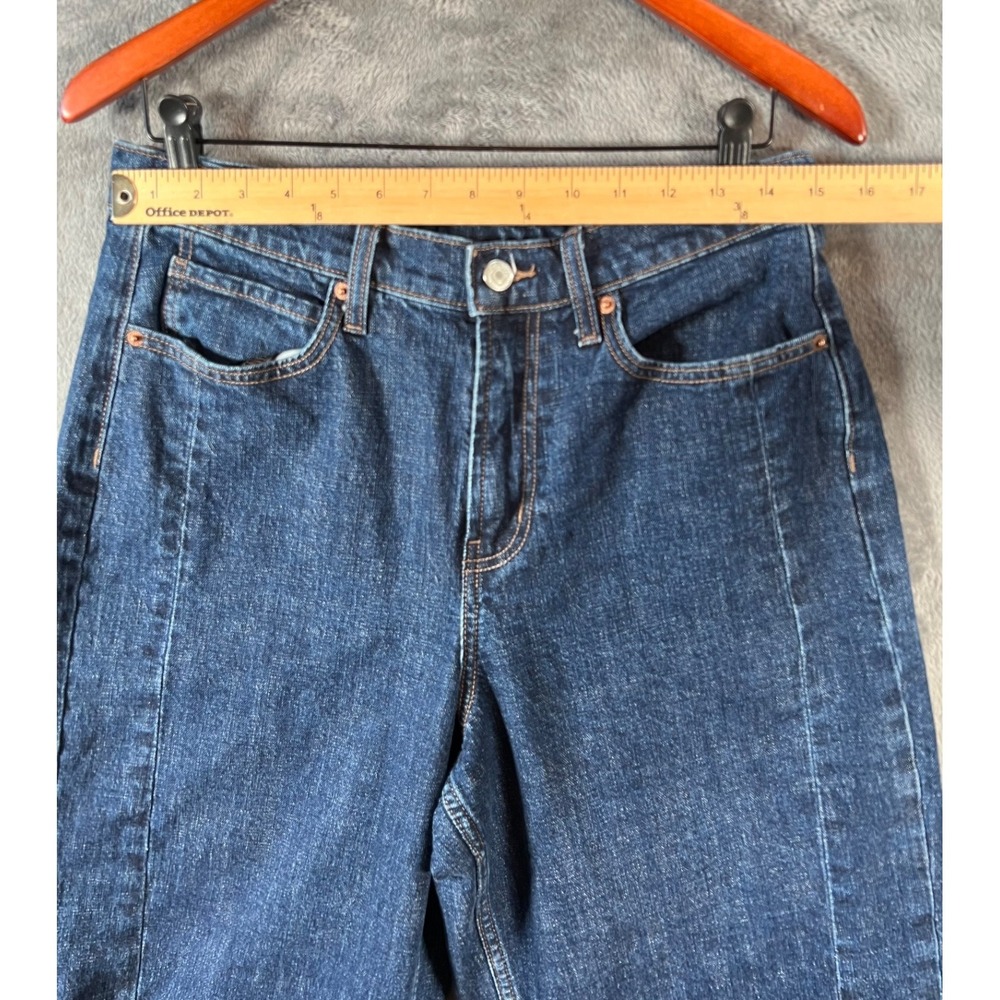 Old Navy High Rise Barrel Leg Jeans Womens 10 30x26 Blue Denim Wide leg - Picture 3 of 11